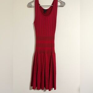 Pink Tartan Valentines Day red fit and flare bodycon style dress